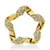 Anhänger aus 585 Gold Gelbgold 50 Brillanten 0,23ct W-SI/PI 16,8x16,8mm