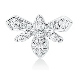 Anhänger aus 750 Gold Weißgold 25 Brillanten 0,4ct TW-SI 11,5x16,7mm