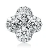Anhänger aus 750 Gold Weißgold 25 Brillanten 0,51ct TW-VSI/SI 9,7x9,8mm
