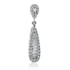 Anhänger aus 750 Gold Weißgold 45 Diamanten 0,42ct TW-SI 26,6x5,7mm