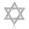 Anhänger David Stern aus 750 Weißgold 48 Brillanten 2,42ct TW-SI 29,8x25,5mm