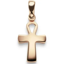 Anhänger ägyptisches Kreuz Ankh Leben & Wiedergeburt 585 Gold Rotgold 23x10mm