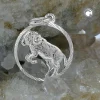 Anhänger 15mm Silberanhänger Sternzeichen Widder 925 Echtsilber für Damen