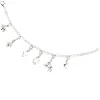 Anhänger 15,6x14,2mm Einhänger Pferd Charm aus 925 Silber rhodiniert Damen
