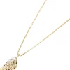 Anhänger 10,5x20mm Flügel Engelsflügel aus 333 Gold Gelbgold rhodiniert Damen