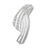 Anhänger 19x8mm mit Zirkonia streifig 925 Echt Silber Silberanhänger