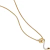 Anhänger 20,2x21,7mm Schlange mit 14 Diamanten 0.11Ct W/SI 585 Gold Gelbgold