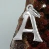 Anhänger 15x13mm Silberanhänger Buchstabe A aus echtem 925 Silber Unisex