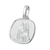 Anhänger 16x15mm Silberanhänger Maria mit Jesuskind klein 925 Silber Unisex