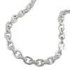 Ankerkette Armband Armkette diamantiert aus 925 Silber Echtsilber 19cm Unisex