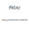 Armband aus 750 Gelbgold 56 Saphire 16,96ct blau 6 Brillanten 0,18ct TW-SI