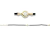 Armband aus 750 Gold Gelbgold Brillant 0,24ct TW-SI L:17,8cm Zarge