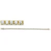 Armband aus 750 Gold Gelbgold 53 Brillanten 3,05ct TW-SI B:3,6mm L:17,8cm