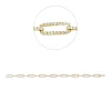 Armband aus 750 Gold Gelbgold 234 Brillanten 1,4ct TW-SI B:4,7mm L:16,7cm