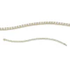 Armband aus 750 Gold Gelbgold 51 Brillanten 5,12ct TW-SI B:3mm L:17,5cm 4er-Krappe