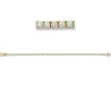 Armband aus 750 Gold Gelbgold 70 Brillanten 2,08ct TW-SI L:18cm 4er-Krappe
