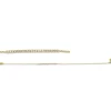Armband aus 750 Gold Gelbgold 25 Diamanten 0,16ct W-SI L:17,8cm