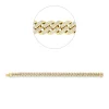 Armband aus 750 Gold gelb/weiß 686 Brillanten 3,01ct TW-SI B:8,6mm L:18cm