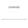 Armband aus 950 Gold weiß 46 Diamanten 3,68ct TW-SI B:3,4mm L:18cm