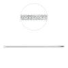 Armband aus 750 Gold Weißgold 164 Brillanten 3,56ct F-SI B:4mm L:17,8cm