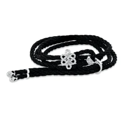 Armband aus 750 Gold Weißgold 75 Brillanten 0,44ct F-SI/PI B:11mm