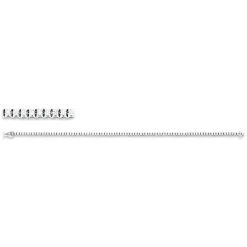 Armband aus 750 Gold Weißgold 92 Brillanten 0,75ct TW-SI B:2,1mm L:18cm