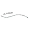 Armband aus 750 Gold Weißgold 180 Brillanten 1ct TW-SI B:5,1mm L:18cm