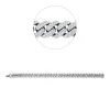 Armband aus 750 Gold Weißgold 686 Brillanten 3,01ct TW-SI B:8,6mm L:18cm