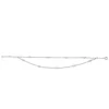 Armband aus 750 Gold Weißgold 9 Brillanten 0,19ct W-SI L:18cm