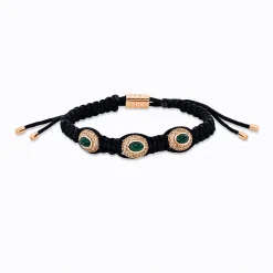 Armband aus 750 Rotgold 129 Saphire 2,48ct gelb 6 Brillanten 0,04ct W-SI B:11mm