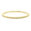 Armband Flex-Band aus 750 Gold Gelbgold 65 Brillanten 1ct TW-SI L:18cm