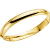 Armreif Armband Armschmuck aus 585 Gold Gelbgold, 9mm breit, Damen