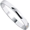 Armreif Armschmuck aus 925 Echt Silber Sterlingsilber rhodiniert, oval