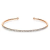 Armreif Armspange aus 750 Gold Rotgold 36 Brillanten 0,64ct TW-SI 45x55mm