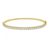 Armreif aus 750 Gold Gelbgold 31 Brillanten 2,56ct I-SI 50x60mm