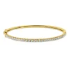 Armreif aus 750 Gold Gelbgold 30 Brillanten 1,16ct TW-VSI/SI 47x54mm
