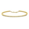 Armreif aus 750 Gold Gelbgold 26 Brillanten 0,46ct W-PI 46x56mm
