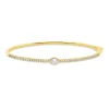 Armreif aus 750 Gold Gelbgold 43 Diamanten 0,63ct TW-SI