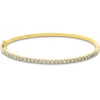 Armreif aus 750 Gold gelb/weiß 29 Brillanten 0,97ct TW-SI 53x63mm