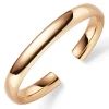Armspange offener Armreif Armschmuck aus 585 Gold Rotgold 9mm breit oval