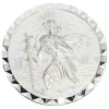 Auto Plakette Christopherus 925 Silber Medaille Gilde Schutz Talisman Gute Fahrt