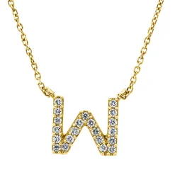 Collier aus 750 Gold Gelbgold 21 Brillanten 0,08ct TW-PI L:42cm