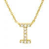 Collier aus 750 Gold Gelbgold 10 Brillanten 0,04ct TW-PI L:42cm