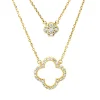 Collier aus 750 Gold Gelbgold 37 Diamanten 0,23ct TW-SI L:45cm