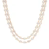 Collier aus 750 Gold Rotgold 247 Brillanten 9,94ct TW-SI L:121,9cm