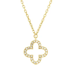 Collier aus 750 Gold Weißgold 28 Diamanten 0,05ct TW-SI L:45cm
