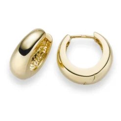 Creole Creolen 13,5x5,5mm 585 Gold Gelbgold Ohrringe Ohrschmuck rund