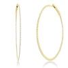 Creolen aus 750 Gold Gelbgold 324 Diamanten 0,68ct TW-SI 57,6x1mm