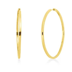 Creolen aus 585 Gold Gelbgold 48x2mm