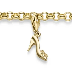 Einhänger Pump Damenschuh Absatzschuh Anhänger Charm 585 Gold Gelbgold 8x21,5mm